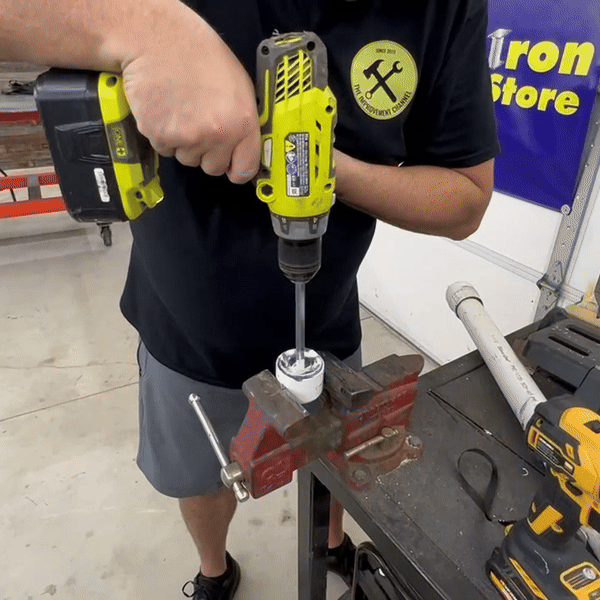 PVC Pipe Reamer - Plumbing Fitting PVC Socket Saver Set for 1 or 2inch Variable Speed Power Drill