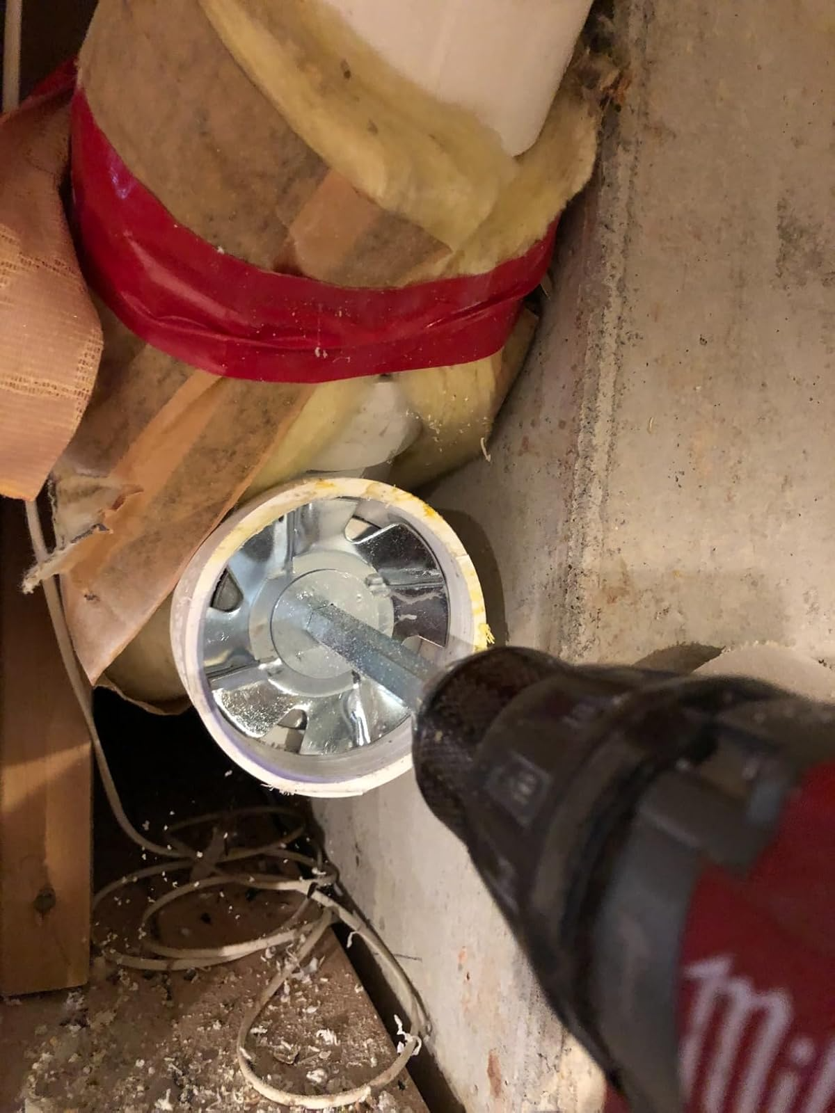 PVC Pipe Reamer - Plumbing Fitting PVC Socket Saver Set for 1 or 2inch Variable Speed Power Drill