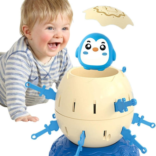 Penguin Barrel Game with Fun Family Play, Multi-Player, Safe for Ages 3+
