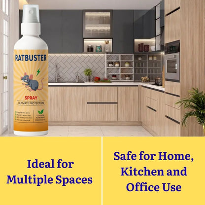 Peppermint Oil Rodent Repellent Spray with Eco-Friendly Ingredients for Home Use