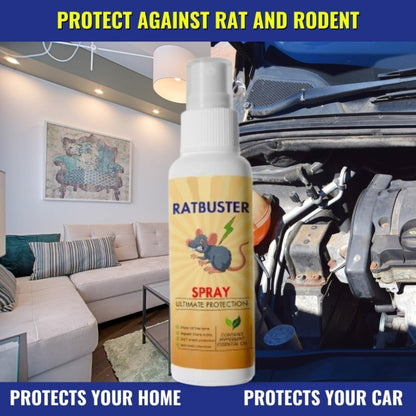 Peppermint Oil Rodent Repellent Spray with Eco-Friendly Ingredients for Home Use