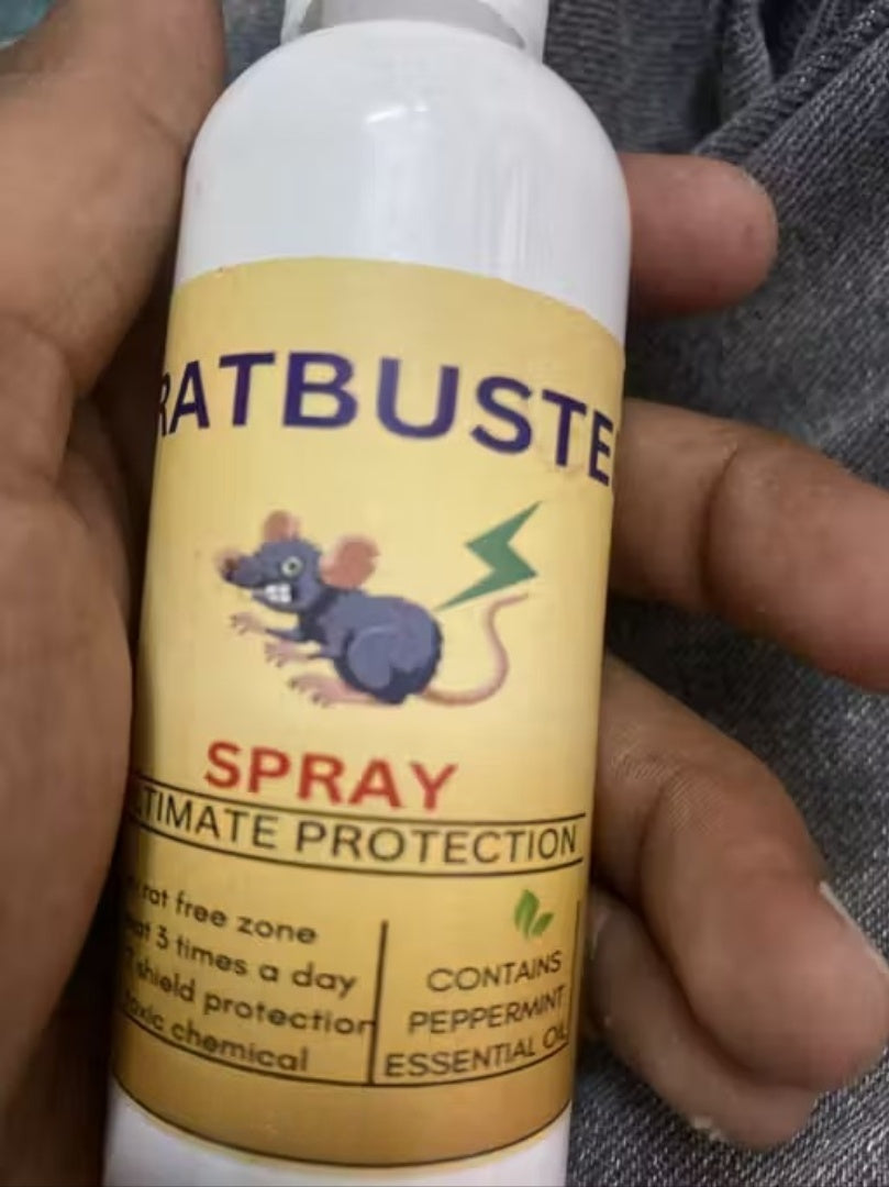 Peppermint Oil Rodent Repellent Spray with Eco-Friendly Ingredients for Home Use