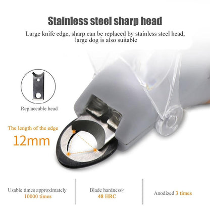 Pet Nail Clippers with Safety Quick Sensors for Dogs and Cats