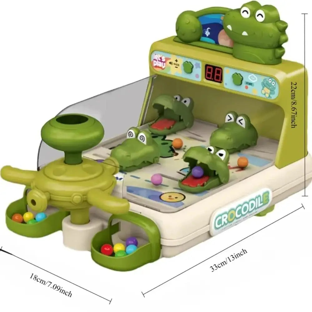 Pinball Shooting Machine With Lever Launcher, Scoring Drops, Tracks, Multiplayer Fun For Ages 3+
