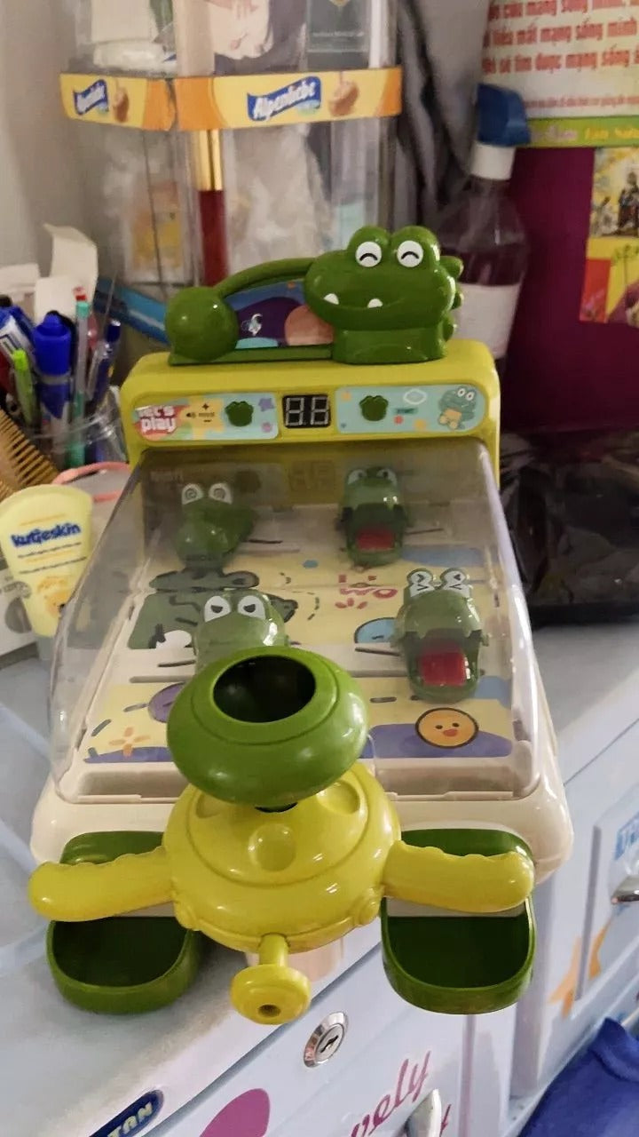 Pinball Shooting Machine With Lever Launcher, Scoring Drops, Tracks, Multiplayer Fun For Ages 3+