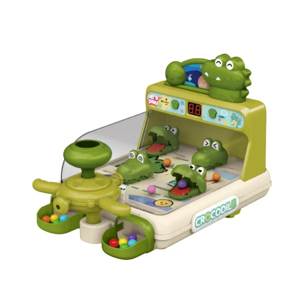 Pinball Shooting Machine With Lever Launcher, Scoring Drops, Tracks, Multiplayer Fun For Ages 3+