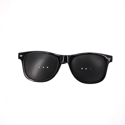 Pinhole Glasses for Vision Correction and Eye Relaxation
