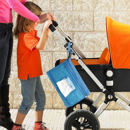 Portable Diaper Changing Pad Foldable Waterproof Baby Diaper Storage Bag