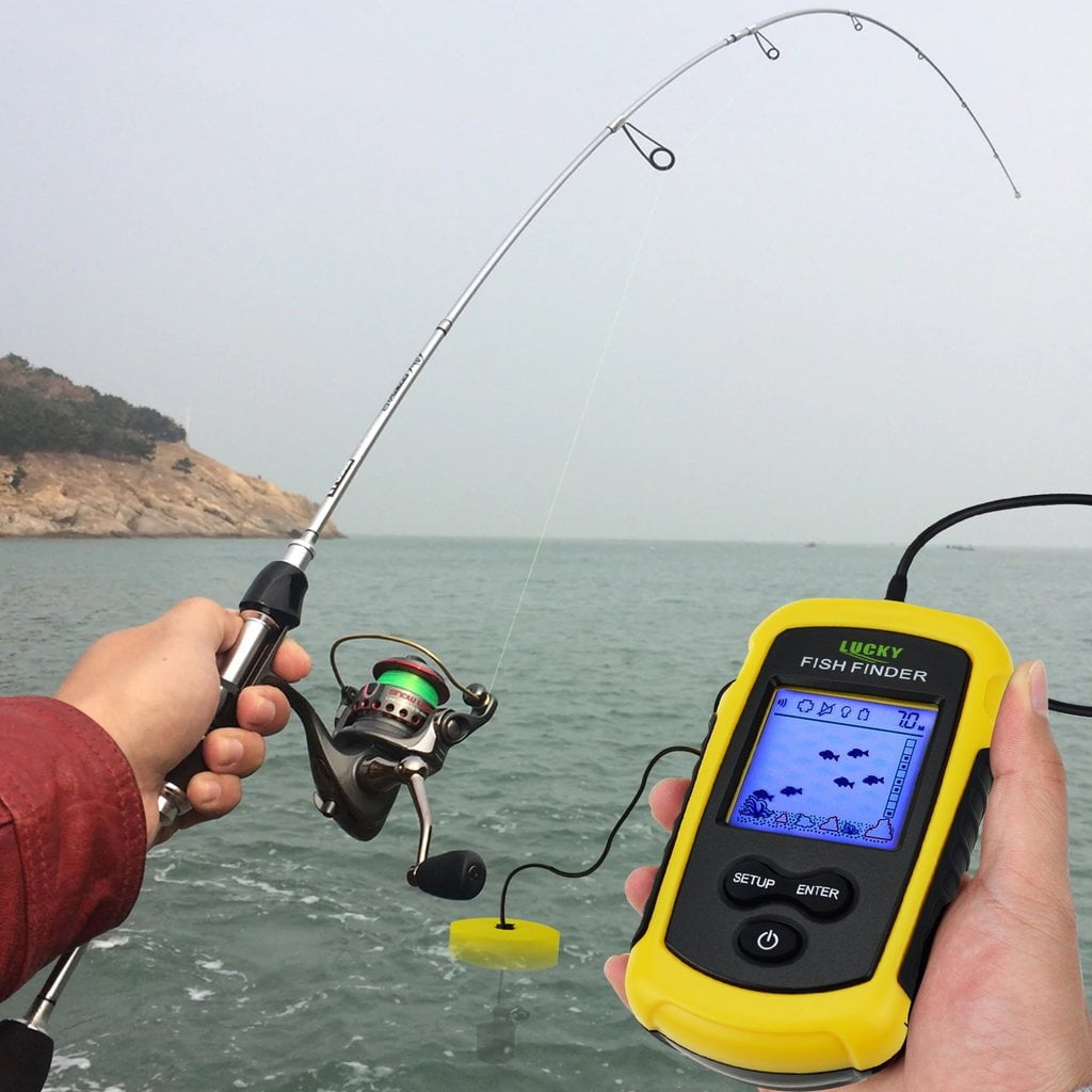 Portable Fish Finder Ice Fishing Sonar Echo Sounder