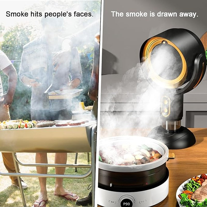 Portable Range Hood With 2 Speed Exhaust Fan