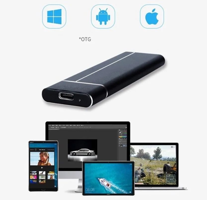 Portable SSD High-Speed External Hard Drive