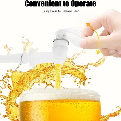 Portable Backpack Dispenser – 6L Dual Shot Beverage Companion for Beer, Cocktails & More