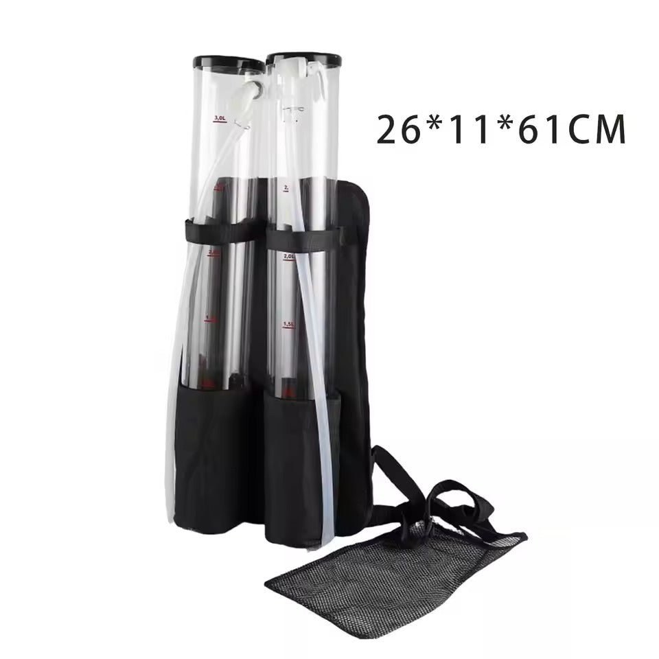 Portable Backpack Dispenser – 6L Dual Shot Beverage Companion for Beer, Cocktails & More