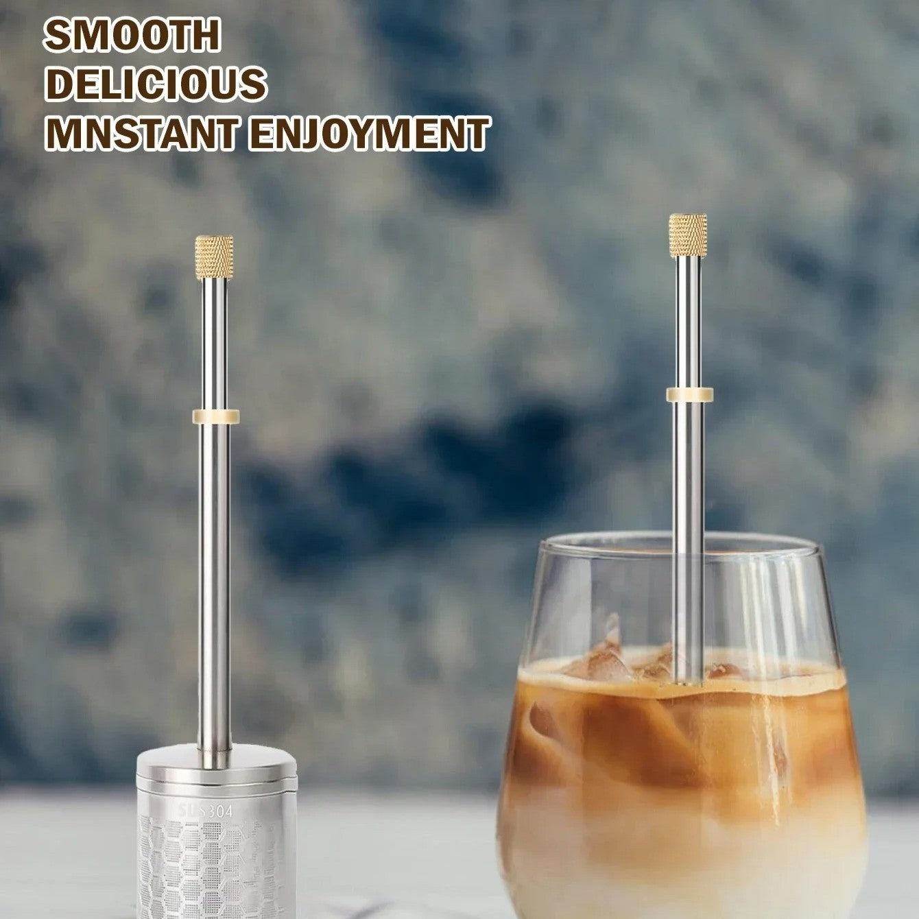 Portable Coffee and Tea Press Maker - Coffee Maker Tea Infuser Portable Coffee Brewer