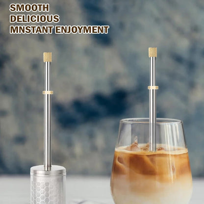 Portable Coffee and Tea Press Maker - Coffee Maker Tea Infuser Portable Coffee Brewer