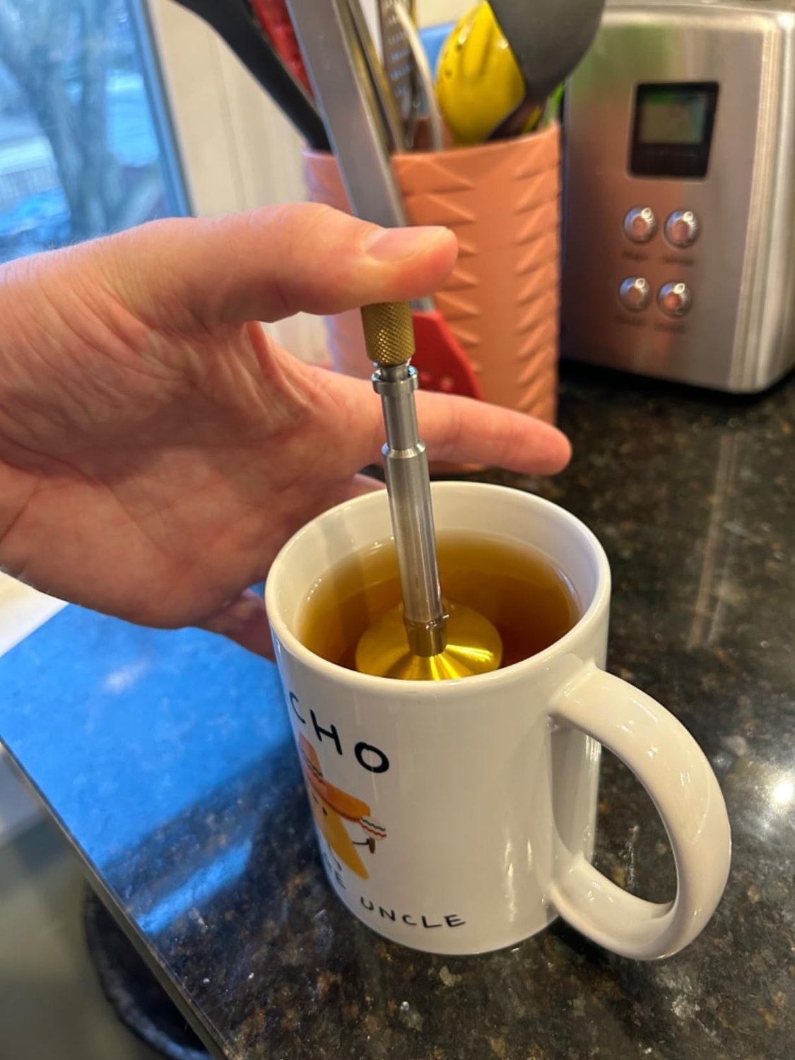 Portable Coffee and Tea Press Maker - Coffee Maker Tea Infuser Portable Coffee Brewer