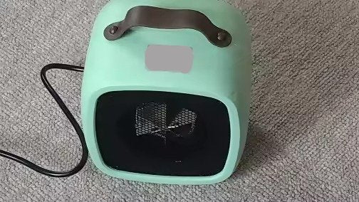 Portable Indoor Space Heater with 2-Second Fast Heating, Compact and Portable Design