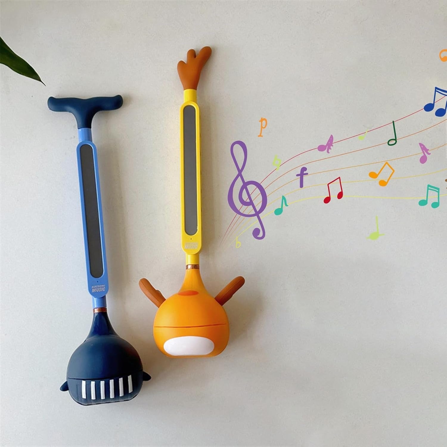 Portable Synthesizer Electronic Erhu Guitar With Adjustable Pitch & Volume, Tone Effects, Demo Tunes, One-Button Control for Ages 6+