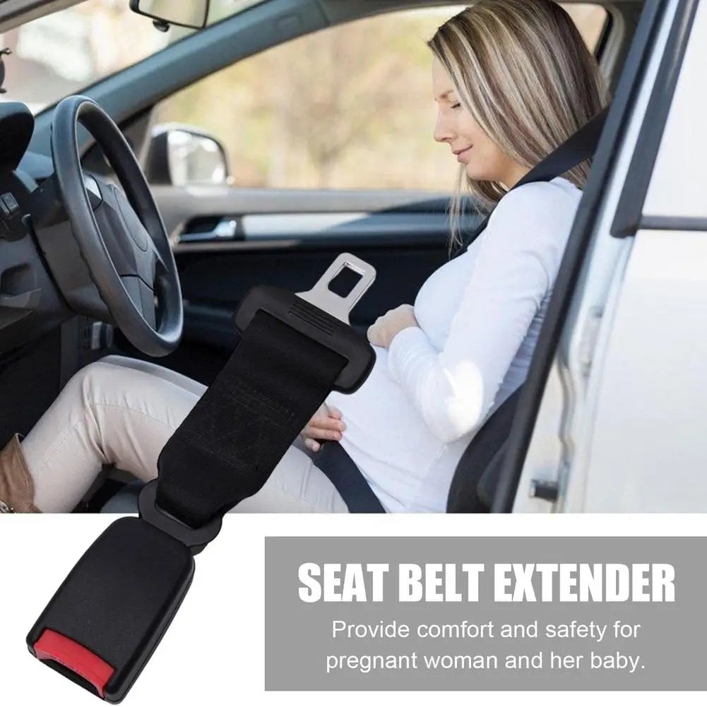 Pregnancy Safety Belt Strap, Seat Belt Extender - Prevent Compression of Abdomen