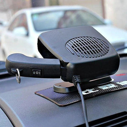 Premium Portable Car Heater Windshield Defroster Plug In 200W 12/24 Volt Space Heater For Cars