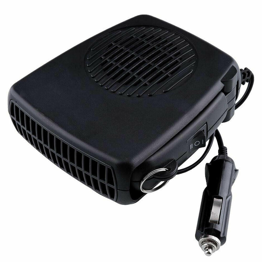Premium Portable Car Heater Windshield Defroster Plug In 200W 12/24 Volt Space Heater For Cars