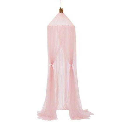 Princess Bed Curtain with Crown Top