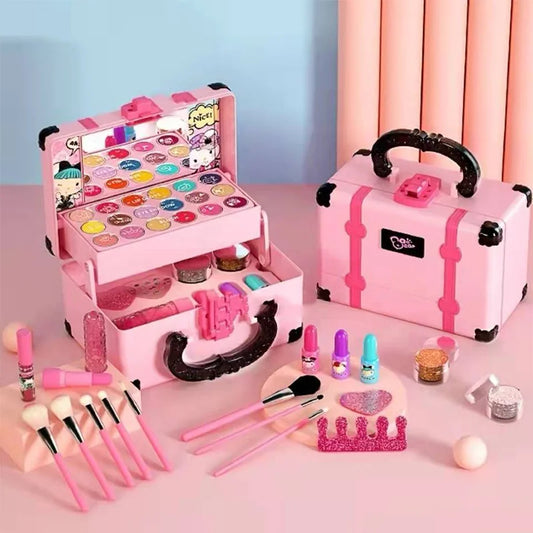 Princess Makeup Set – Glamorous and Fun for Kids, Washable & Non-Toxic, Realistic Pretend Play, Safe for Ages 3+
