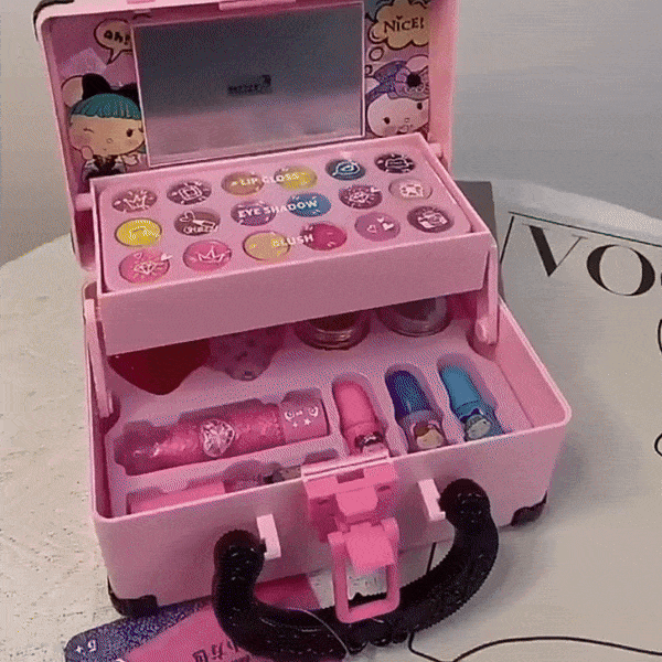 Princess Makeup Set – Glamorous and Fun for Kids, Washable & Non-Toxic, Realistic Pretend Play, Safe for Ages 3+