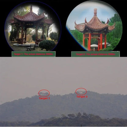 Professional Night Vision Infrared Long-Range Binoculars, Telescope 60X60 HD Vision Binoculars High Power
