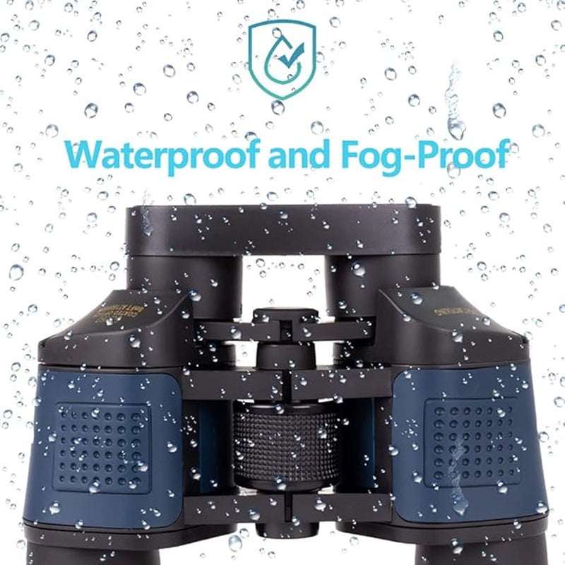 Professional Night Vision Infrared Long-Range Binoculars, Telescope 60X60 HD Vision Binoculars High Power