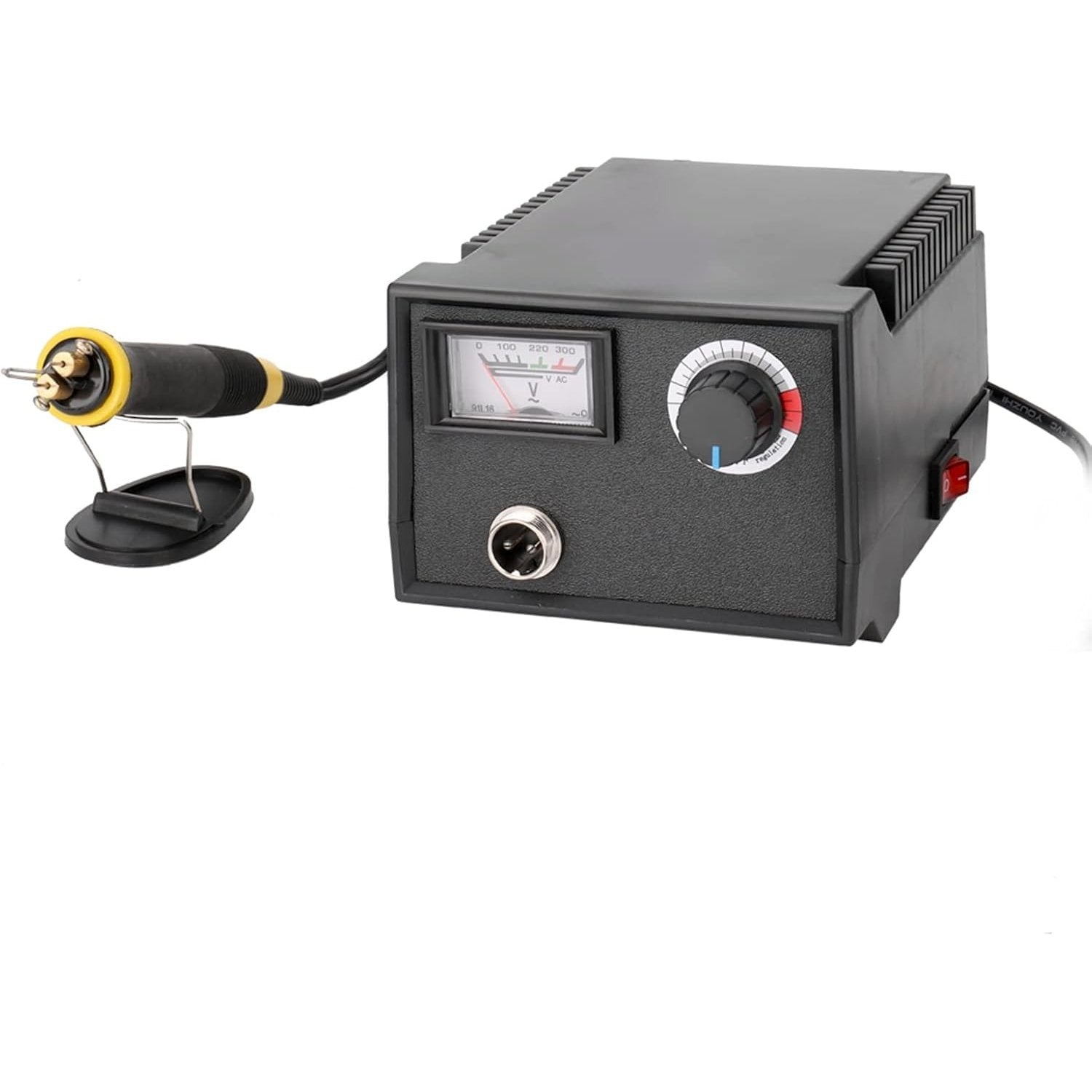 Professional Wood Burning Craft Kit With 100W, 300–700C Adjustable, Soldering Support, Pen-Style Design