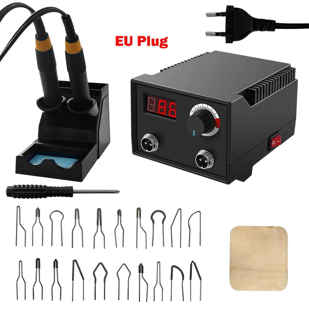 Professional Wood Burning Craft Kit With 100W, 300–700C Adjustable, Soldering Support, Pen-Style Design