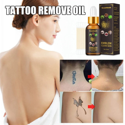 Quick Tattoo Removal Liquid Safe, Painless, and Natural Skin Cleaning