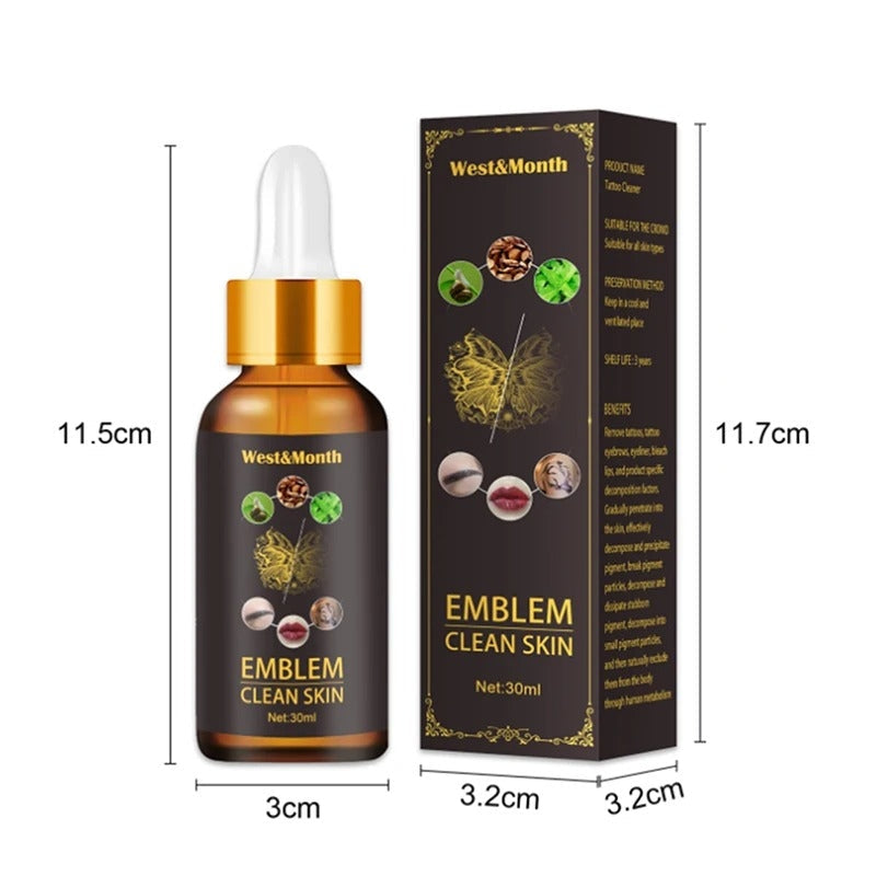 Quick Tattoo Removal Liquid Safe, Painless, and Natural Skin Cleaning
