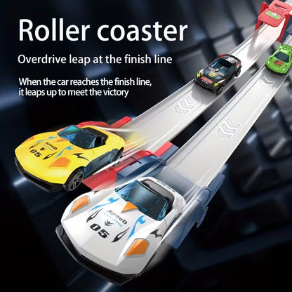 Racing Track Toy with Alloy Car, Real Speed Experience, Safe for Ages 3+
