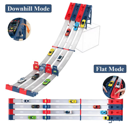 Racing Track Toy with Alloy Car, Real Speed Experience, Safe for Ages 3+