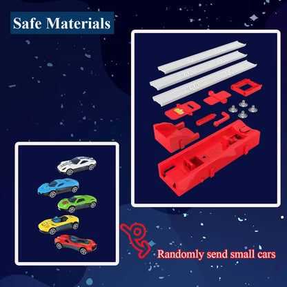 Racing Track Toy with Alloy Car, Real Speed Experience, Safe for Ages 3+