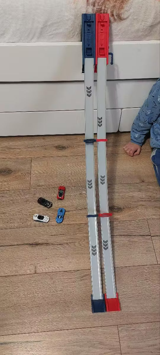 Racing Track Toy with Alloy Car, Real Speed Experience, Safe for Ages 3+