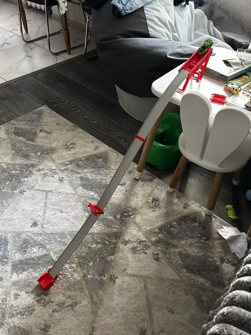 Racing Track Toy with Alloy Car, Real Speed Experience, Safe for Ages 3+