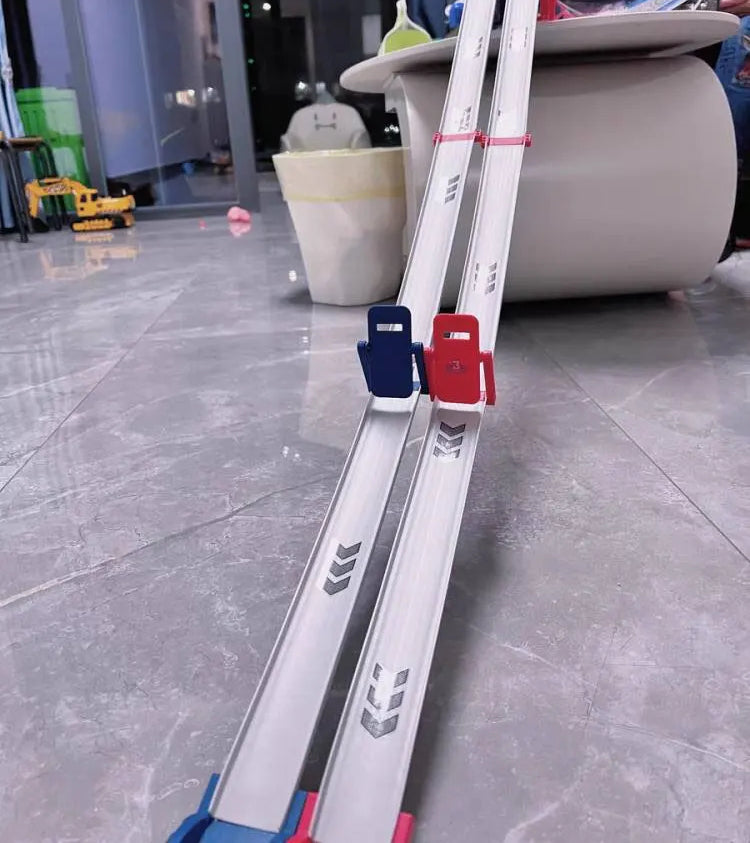 Racing Track Toy with Alloy Car, Real Speed Experience, Safe for Ages 3+