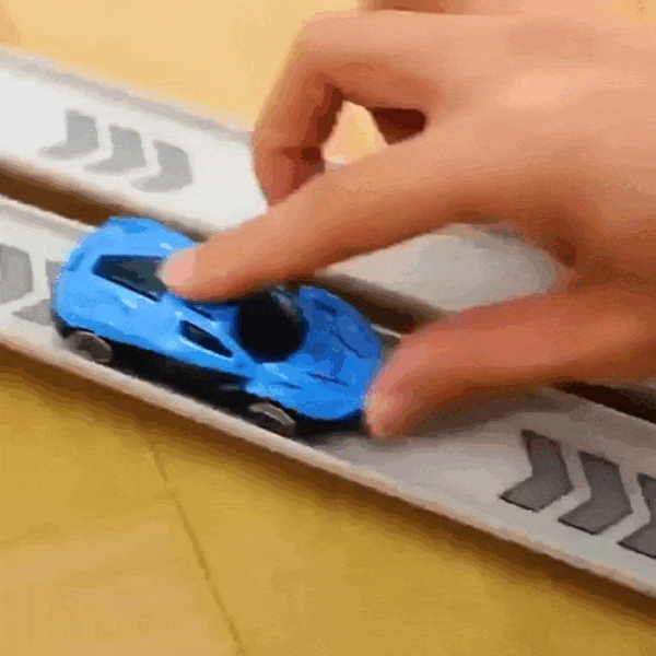 Racing Track Toy with Alloy Car, Real Speed Experience, Safe for Ages 3+