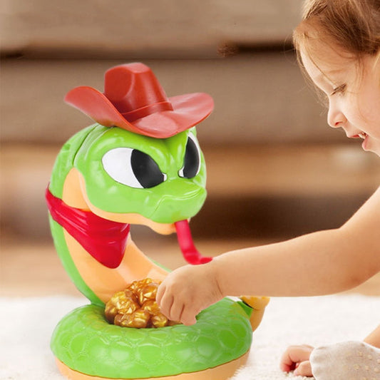 Rattlesnake Treasure Capture Challenge with Motion Sensing, Electric-Powered, Safe for Ages 3+