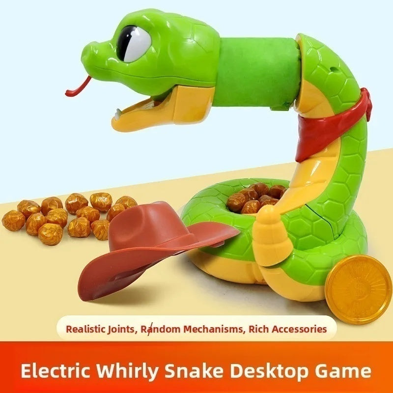 Rattlesnake Treasure Capture Challenge with Motion Sensing, Electric-Powered, Safe for Ages 3+