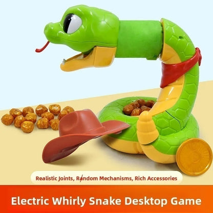 Rattlesnake Treasure Capture Challenge with Motion Sensing, Electric-Powered, Safe for Ages 3+