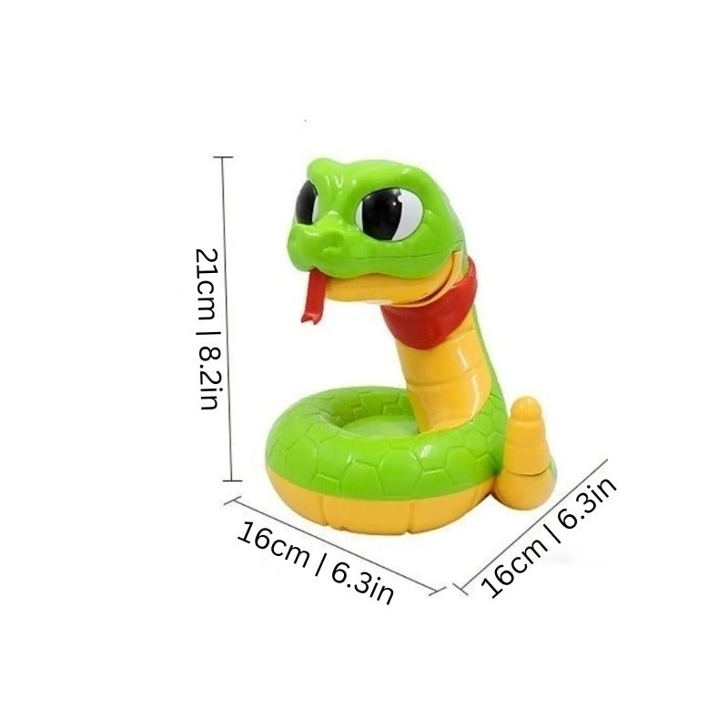 Rattlesnake Treasure Capture Challenge with Motion Sensing, Electric-Powered, Safe for Ages 3+