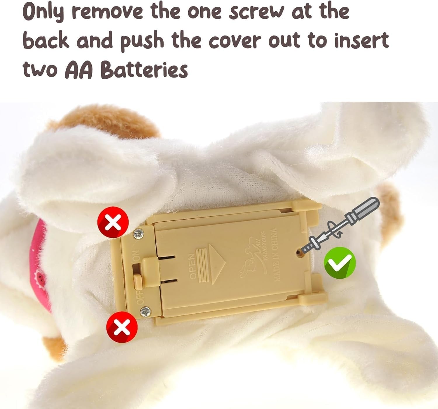 Realistic Robotic Dog Plushie – Interactive Dog Toy That Walks Barks & Wags Tail, Safe for Ages 3+