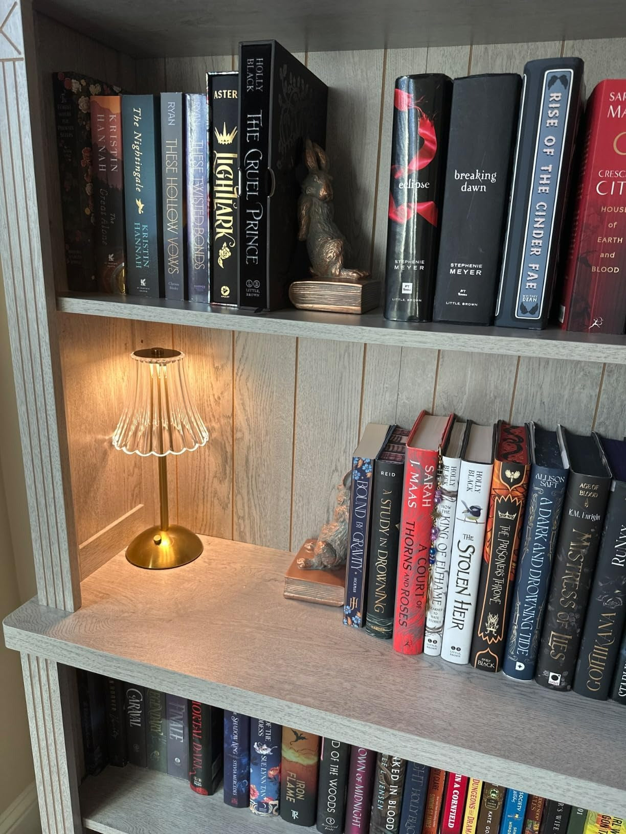 Rechargeable LED Table Lamp – Cordless Touch, Stepless Brightness Adjustment, Memory Function
