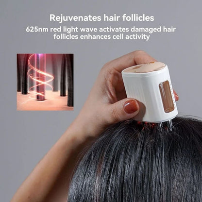 Red Light Therapy Scalp Massager Electric Head Massager & Hair Growth Tool with Oil Dispensing Function