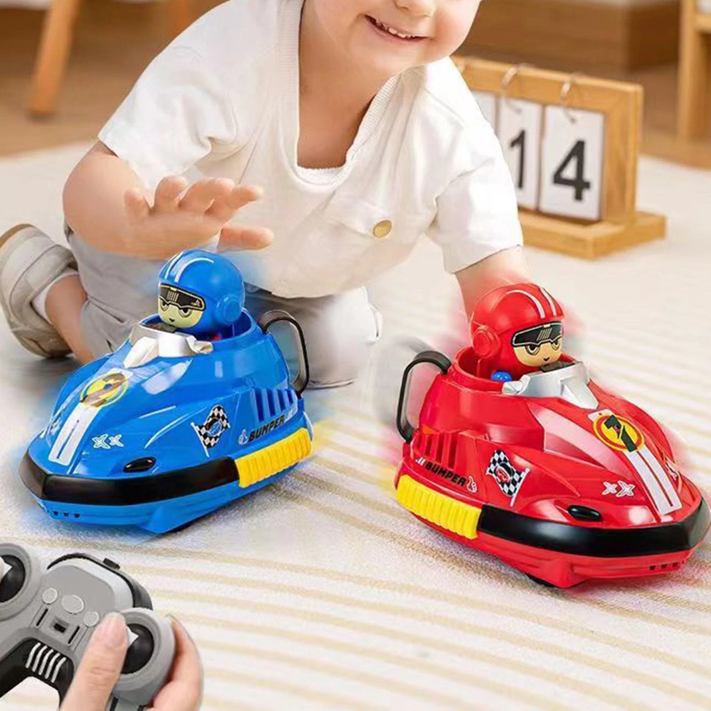 Remote Control Battle Bumper Cars For 2 Players
