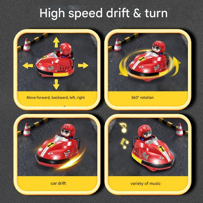 Remote Control Battle Bumper Cars For 2 Players
